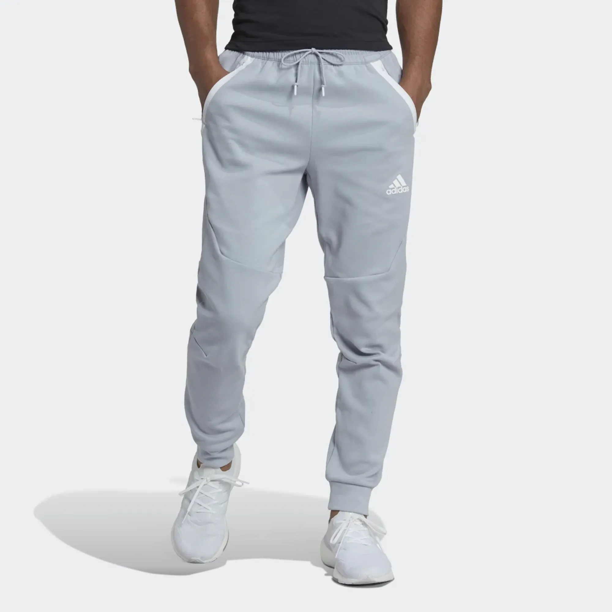 Adidas Training Trousers Designed For Gameday - Grey | HM7953 | FOOTY.COM